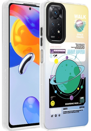 Xiaomi Redmi Note 11 Pro 5g Kılıf Desenli Zore Dragon Sert Kılıf