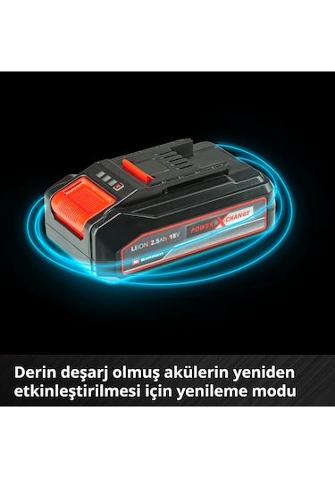 Einhell 18V 2,5 Ah PXC Starter Kit Akü & Şarj Cihazı - 4512097