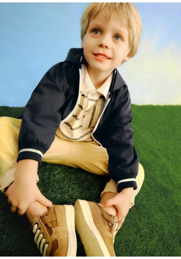 Mayoral 3428-40 Erkek Çocuk Füme Yağmurluk Füme