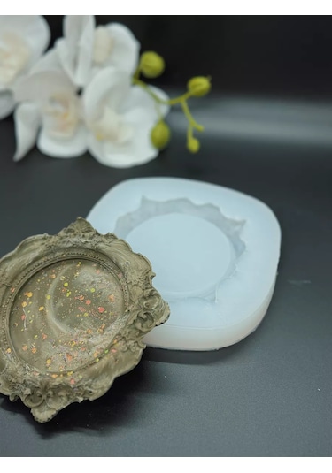 Galinacandles Alçı İçin Kalıp Tepsi Silikon Ajurlu Forma 237529878 Diğer