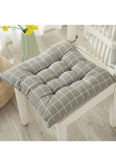 Yer Minderi Yumuşak Yüksek Esneklik Ofis Yurt Çalışma Odası Sandalyesi Yard İçin Daha Kalın Koltuk Minderi 40x40cm C