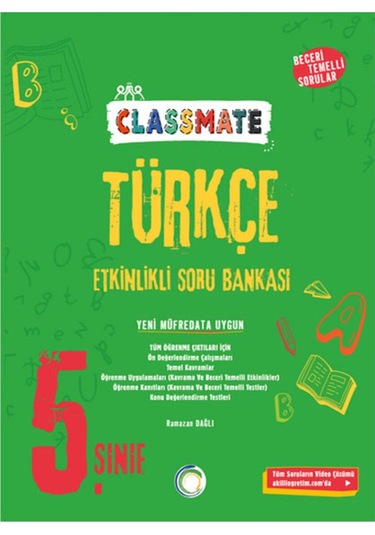 5 Sınıf Classmate Türkçe Etkinlikli Soru Bankası