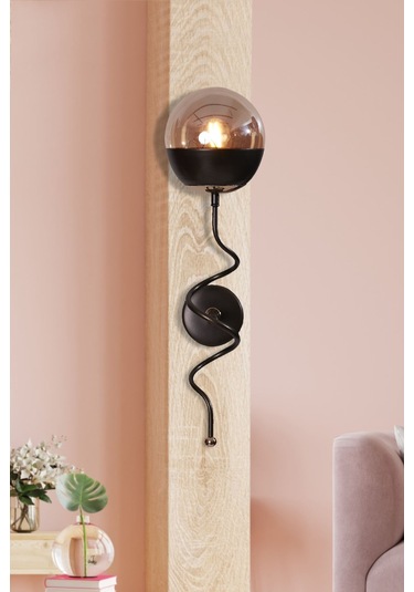 Luzarana Stella Gold-eskitme Metal Gövde Bal Camlı Tasarım Lüx Aplik Eskitme