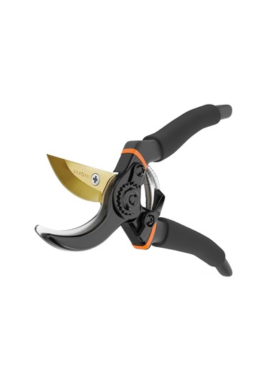 Springsun Profesyonel Titanyum Bypass Bahçe Budama Makasları - Anti Kayma Tutuş, Ağır Görevli, Çim Ve Bahçe Bakımı İçin 8"