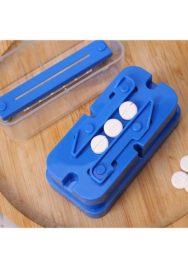 Sones Şeffaf İlaç Kesici Hap Bölücü Şeffaf