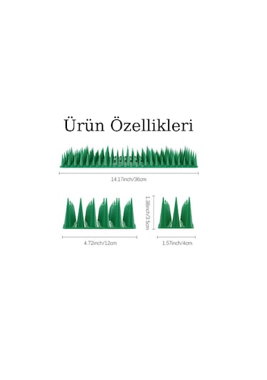 Balkon Ve Bahçelerde Kuş Sorununa Çözüm Tüneme Engelleyici Plasti