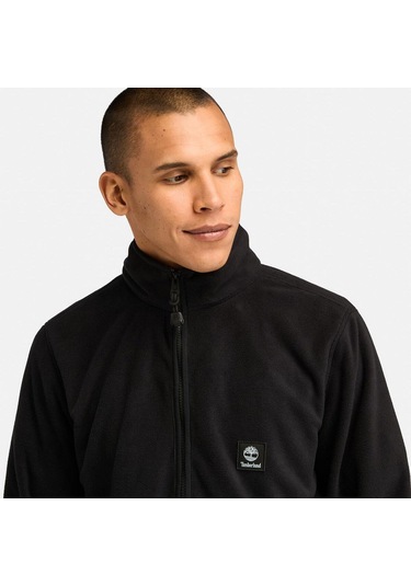 Timberland Full Zip Erkek Fleece Polar Tb0a62ey0011 Siyah