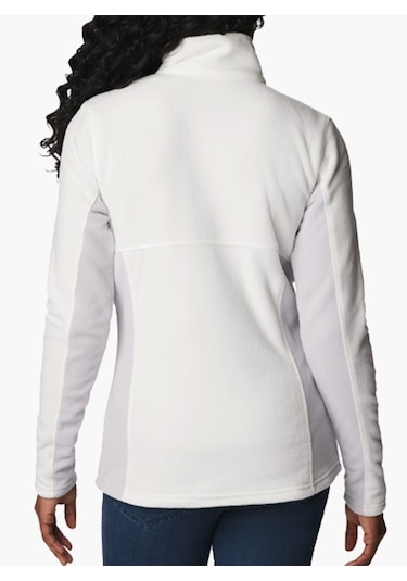 Columbia Xk0841 Basin Trail Iıı Kadın Tam Fermuarlı Polar Üst Beyaz