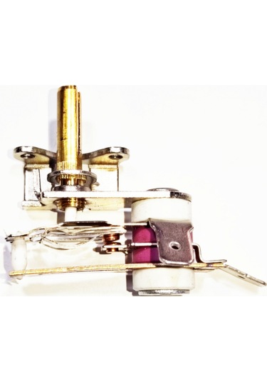 Ocak Bimetal Termostat Akımlı Saç Kasa Vidalı 10a 230v 1 Adet