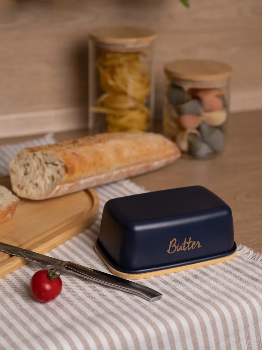 Agness Tereyağı Ve Peyniri İçin Kapaklı Sosluk 167237496 Mavi