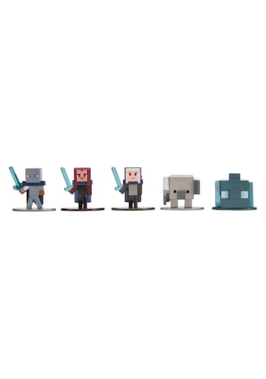 Jada Minecraft Legends Multi Pack Nanofigs Wave 9 Smb-253265011