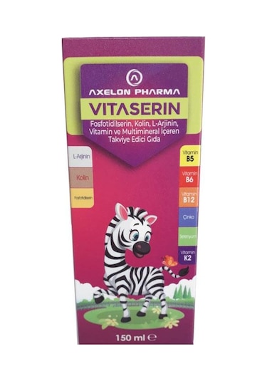 Axelon Vitaserin Sıvı Şurup 150 ML