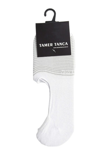 Tamer Tanca Erkek Pamuklu Beyaz Çorap 855 Spr 0007 Erk Crp 40-45 2lı Set Beyaz