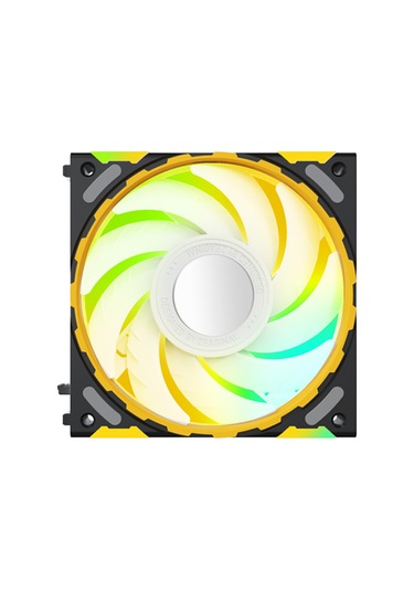 Jeehugo 12cm Rgb Bilgisayar Kasası Fanı - Hdb Yataklı, Düşük Gürültü, Pwm Hız Kontrolü, 1850rpm Soğutma Performansı, Siyah Siyah