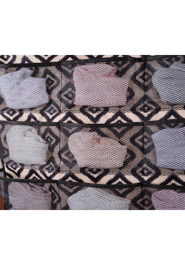 20 Cepli Dolap İçi İç Çamaşırı Organizeri I İki Taraflı Askılı Dolap Içi Sütyen Düzenleyici G Bej