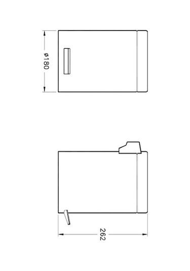 VitrA Arkitekta Çöp Kovası 3 Litre Krom A44054
