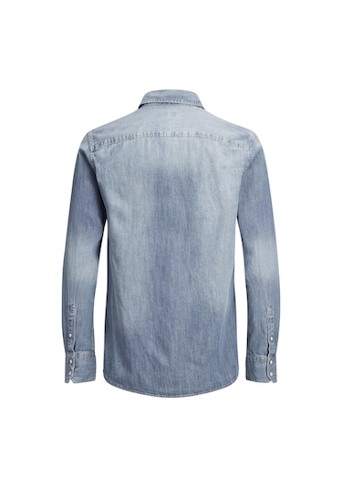 Jack & Jones Denim Gömlek- Sheridan 12138115 - 1 Medium Blue Denim