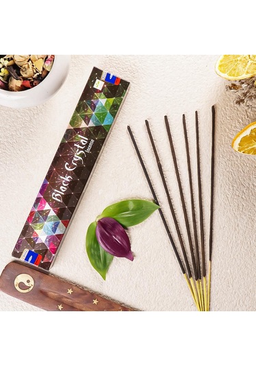 Satya Siyah Kristal Aromalı Masala Çubuk Tütsü