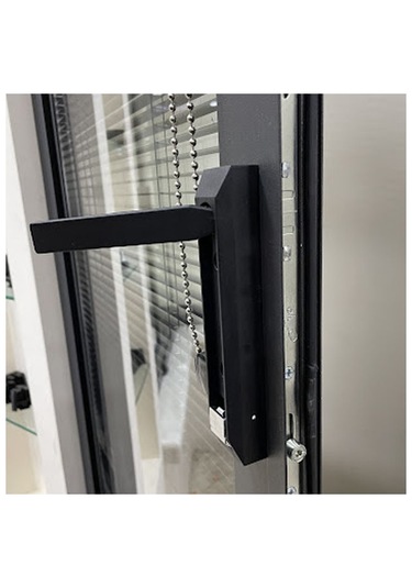 Cam Balkon İspanyolet Kilit Mekanizma Siyah