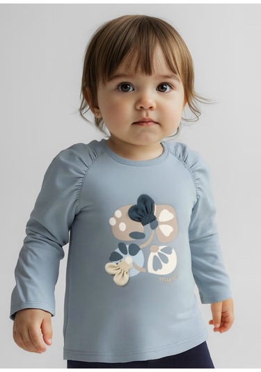 Mayoral Kız Çocuk Sweatshirt 2081 Mavi