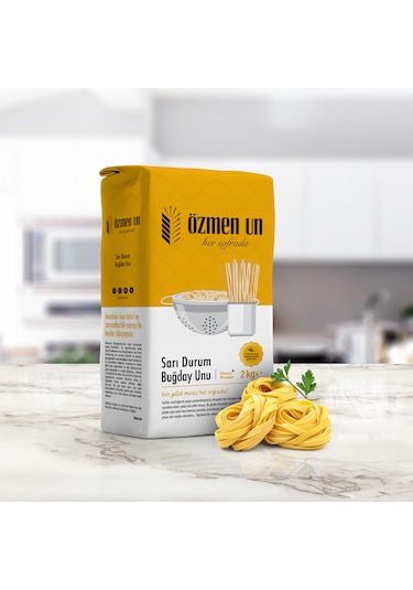 Özmen Un Sarı Durum Buğday Unu 2 Kg