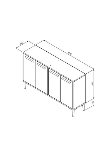 Marden Konsol; Tv Sehpası C&M