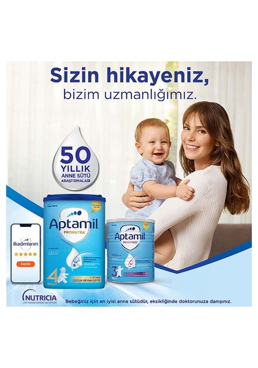 Aptamil 3 Prebiyotikli Devam Sütü 800 G x 2 Adet 1600 G