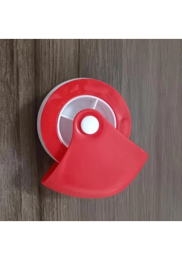 Fochsia 1 Adet Kırmızı Plastik Pizza Pasta Kıvırma Aparatı Gıda Güvenliği Pişirme Ve Dekorasyon Aracı