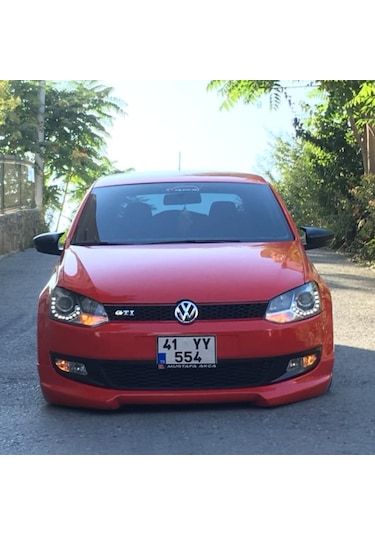 Volksvogen Polo 6r-6c 2009-2017 Batman Yarasa Ayna Kapağı Piano Black Abs Plastik