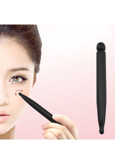 Butu Doğal Meteorit Masaj Güzellik Kalemi Masaj Kaburga Çubuğu Akupunktur Kalemi Çok Renkli