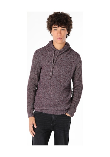 Colin's Colins Slim Fit Bordo Erkek Kazak Cl1060914 Bordo