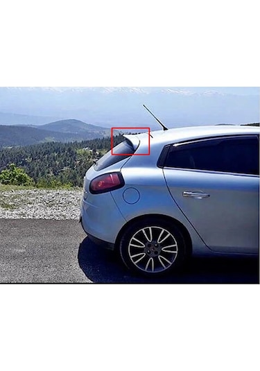 Fiat Bravo Bagaj Spoiler - 2008 - 2013 Fiberglas - Boyasız