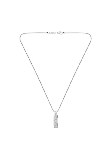 Lacoste Lacj2040536 Erkek Kolye Metalik Gri