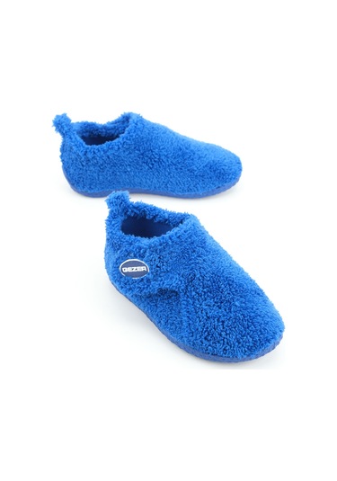 Gezer Erkek Çocuk Kışlık Tek Cırtlı Ayarlanabilir Pvc Taban Ev Okul Kreş Panduf Ga2kpm.03421.00.gz9.b3 Mavi