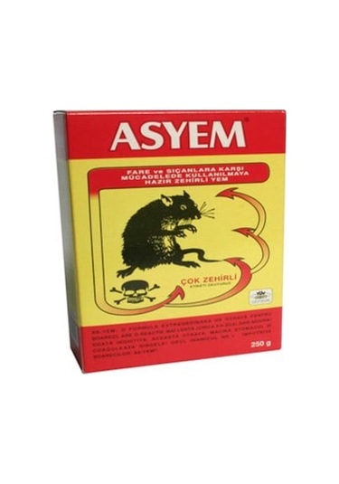 Asyem Buğday Fare Zehiri 250 Gr