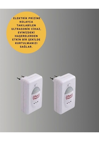 Ultrasonik Ses Dalgalarıyla Kimyasalsız Fare Ve Böcek Kovucu Cihaz