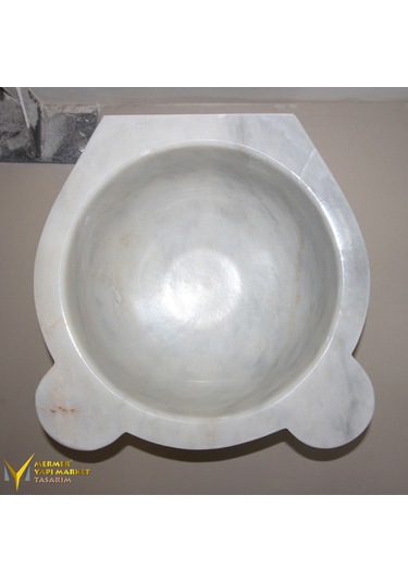 Afyon Alacalı Beyaz Düz Kurna