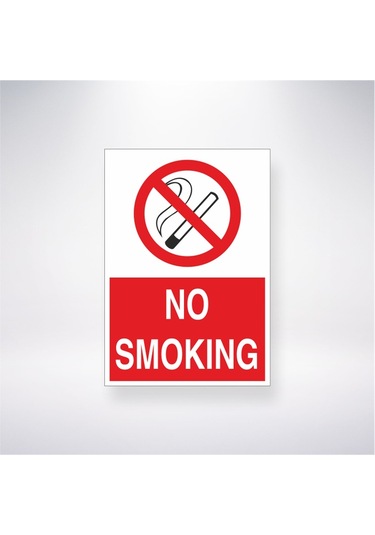 No Smoking 21x28 Arkası Yapışkanlı Sticker