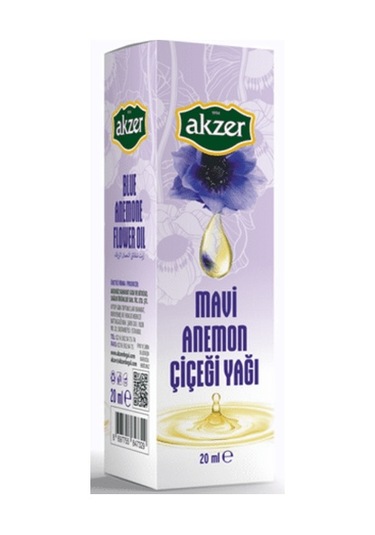 Akzer Mavi Anemon Çiçeği Yağı 20 ML