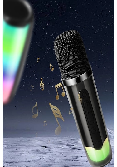 Newface Pluse 7 Mikrofonlu Rgb Kablosuz Hoparlör Csmtex - 62 - Beyaz