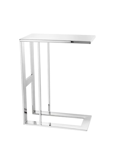 Polina Gümüş Metal C Sehpa