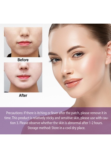 Youtek Eelhoe 60 Adet V Şekilli Su Geçirmez Yüz Germe Bandı - Cilt Dostu Esnek Yapışkan Bant