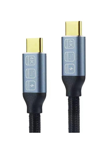 Suntek 5A 100W Usb C 3.2 Gen 2 Hızlı Şarj 20Gbps Veri Kablosu
