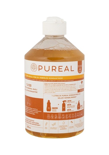 Pureal Çok Amaçlı Tüm Ev Temizlik Konsantresi 500 Ml Tekli