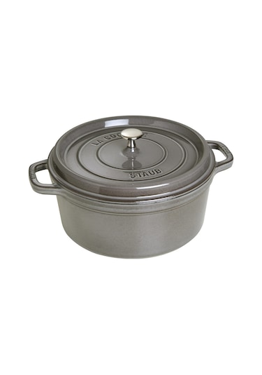 Staub 405093140 Döküm Tencere Yuvarlak Gri 28 CM
