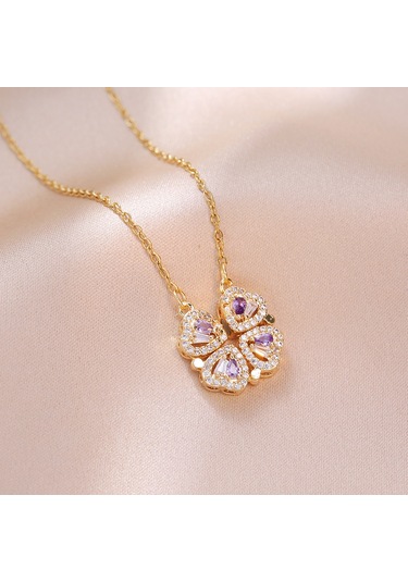 Bayan Kolye: Moda Estetiği Titanyum Çelik Kolye No.430 Çok REnkli