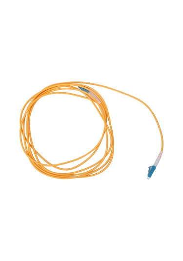 Fosenze Lc-lc Tek Mod Tek Çekirdekli Optik Fiber Kablosu, 3m, Pvc Kablo, Seramik Ferrule, Düşük Giriş Kaybı, 2 Adet