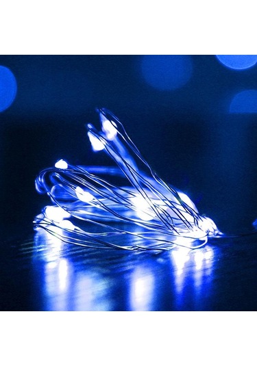 Mavi Parti / Noel / Çelenk DekorasyonuŞarap Şişesi Işıkları 1m 3m Diğer