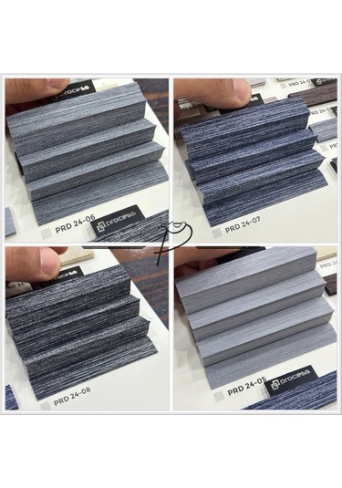 Plise Perde Cam Balkon Perdesi Bambu Kumaş 8 Renk Seçeneği 6 Farklı  Kasa Rengi