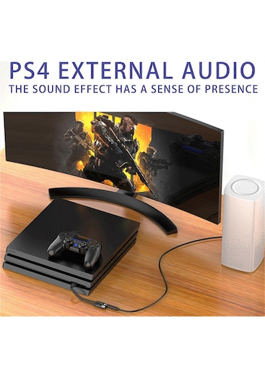 Usb - 3,5 Mm Ses Jakı Adaptörü Usb - Aux Ses Jakı Harici Stereo Ses Kartı Kulaklıklar, Hoparlörler, Ps4, Ps5, Pc, Dizüstü Bilgisayarlar, Masaüstü Bilgisayarlar İçin